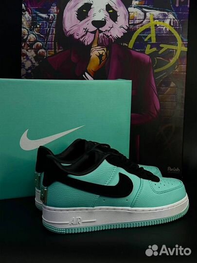 Кроссовки Nike air force tiffany