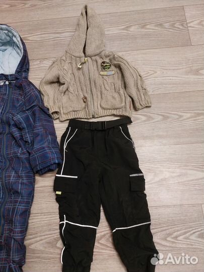 Детские вещи пакетом для мальчика 80 86