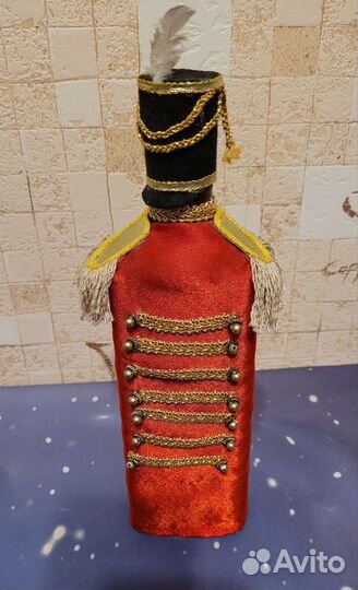 Подарочная пара бутылок (ручная работа)