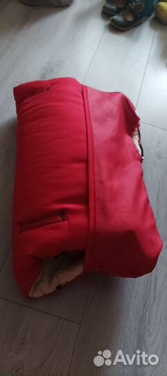 Зимний конверт в коляску на овчине