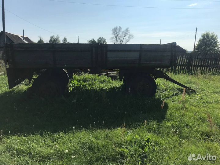 Прицеп бортовой ЗИЛ ГКБ-817, 1985
