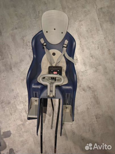 Детское велокресло заднее с креплением