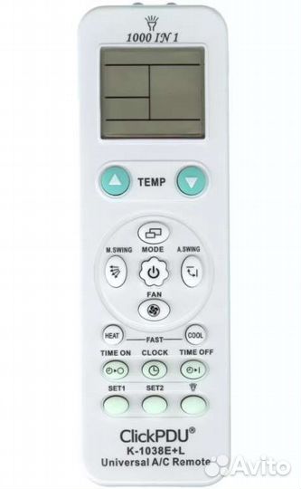Пульт для кондиционера универсал для всех моделей