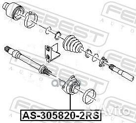 Подшипник опорный привода ford focus CAK 1998-2005