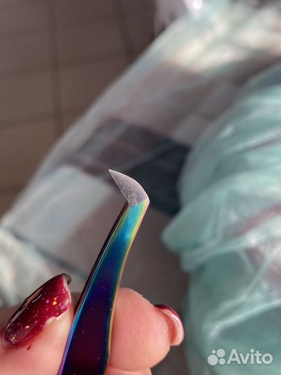 Пинцет для наращивания ресниц