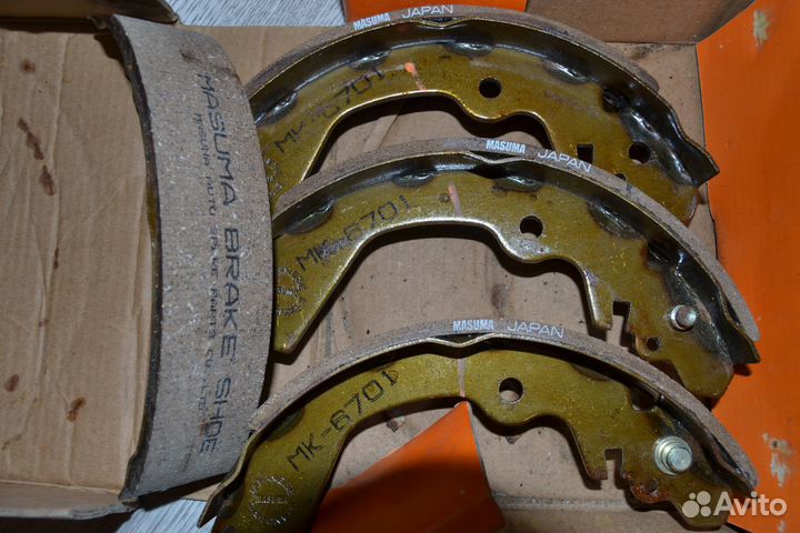 Заднее тормозные колодки Masuma MK-6701