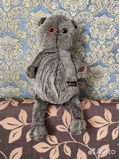 Игрушка кот басик 30 см