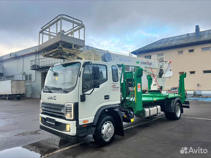 Автовышка гринмаш на шасси JAC 120 NEW