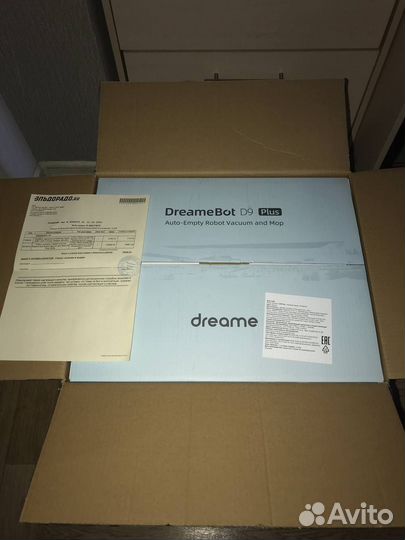 Новый Робот-пылесос Dreame D9 Plus с базой очистки
