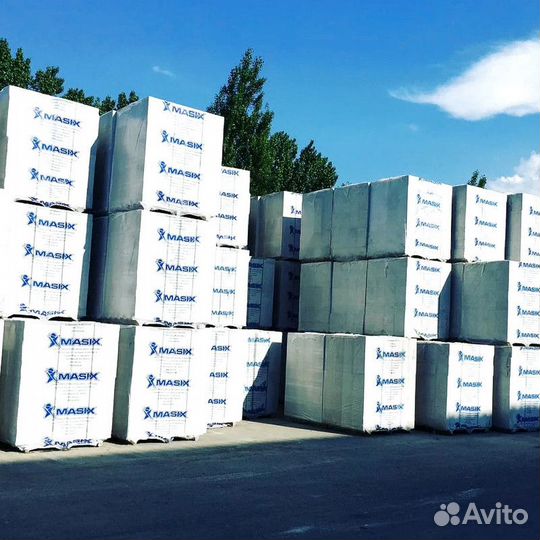 Газоблок Masix D400 75x250x600