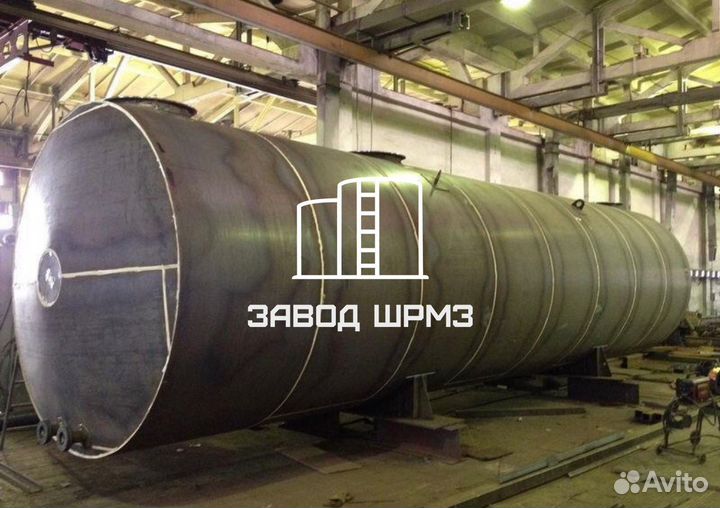 Резервуар горизонтальный стальной 150м3