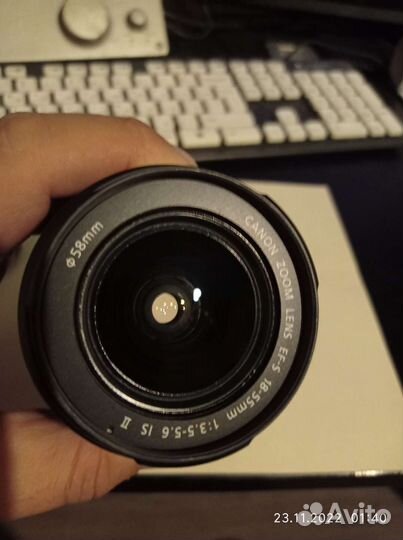 Объектив Canon EF-S 18-55 mm f/3.5-5.6 IS II