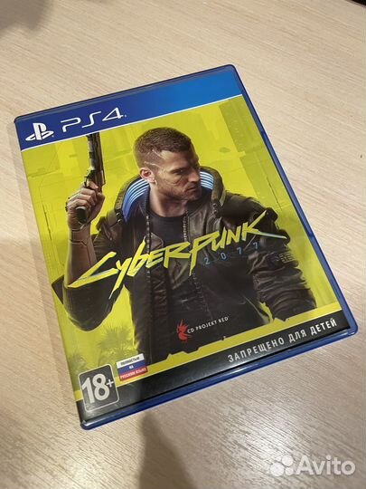 Cyberpunk 2077 ps4 диск