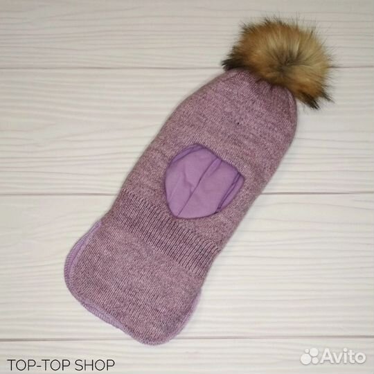 Новая Шапка шлем зима для девочки