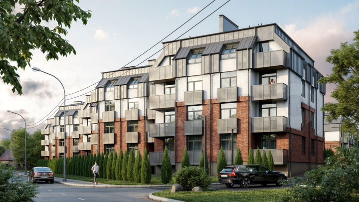 1-к. квартира, 52,1 м², 3/4 эт.