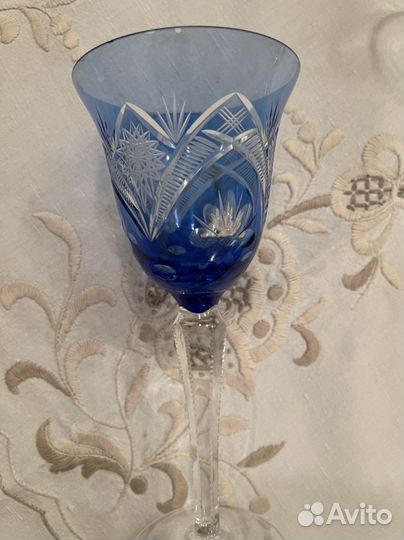 Хрустальные бокалы СССР