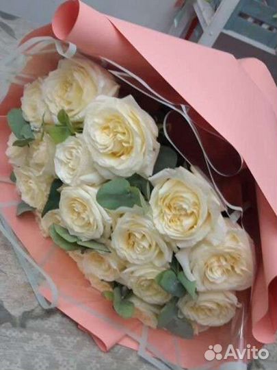 Пионовидные розы, букеты, доставка