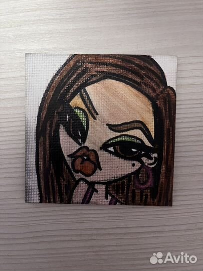 Магниты на холсте Bratz