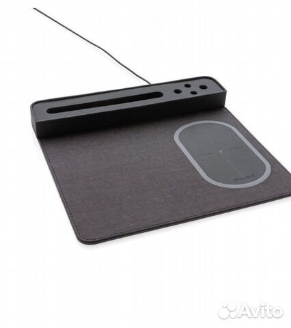 Коврик для мышки с беспр.заряд. устр-м, 5W и USB