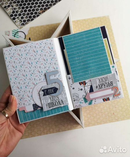 Фотоальбом ручной работы школьный