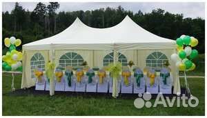 Шатер восьмиугольный 5 на7 метров