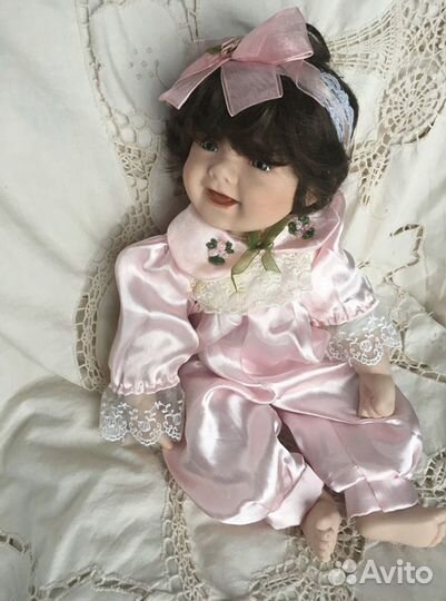 Кукла фарфор младенец винтаж Германия