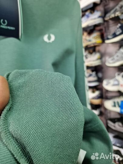 Fred perry свитшот с лампасами (Все размера)