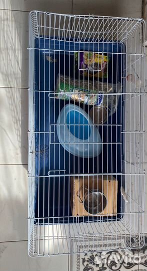 Клетка для шиншиллы бу