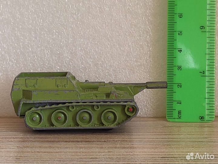 Игрушка. Танк. Самоходка. Военная техника. СССР