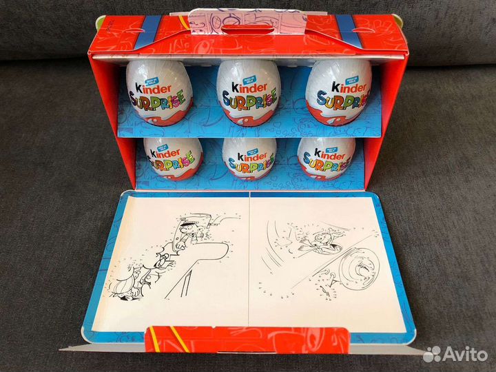 Набор Kinder surprise/ Киндер сюрприз Смурфы