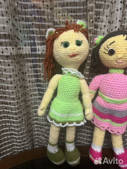 Вязаные игрушки ручной работы