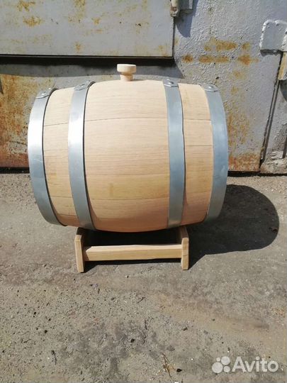 Бочка дубовая, 20 л, 1 шт