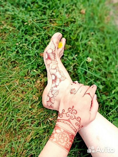 Мехенди/ временная татуировка хной