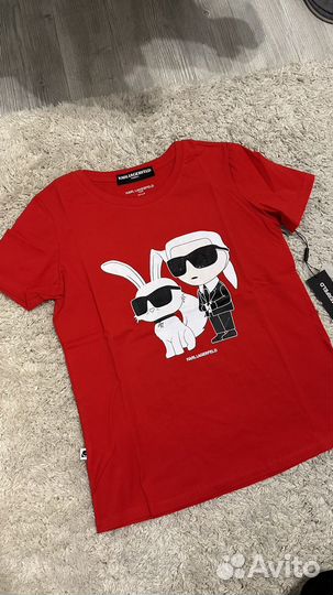 Футболка karl lagerfeld новая женская