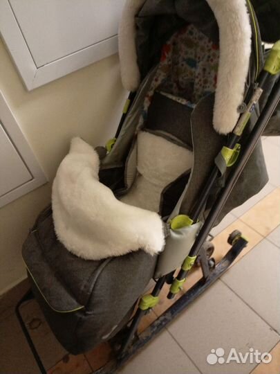 Коляска санки