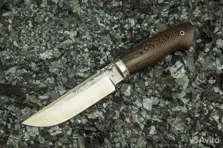 Нож Турист из кованой стали Х12мф венге