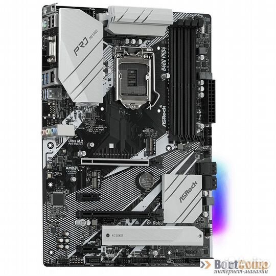 Материнская плата Asrock B460 PRO4