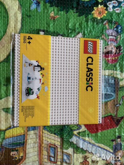 Lego пластина