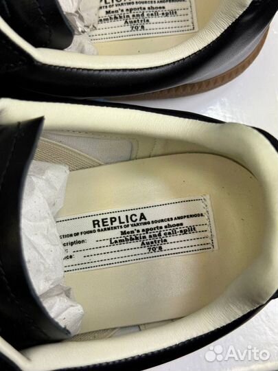 Кроссовки maison margiela replica painted