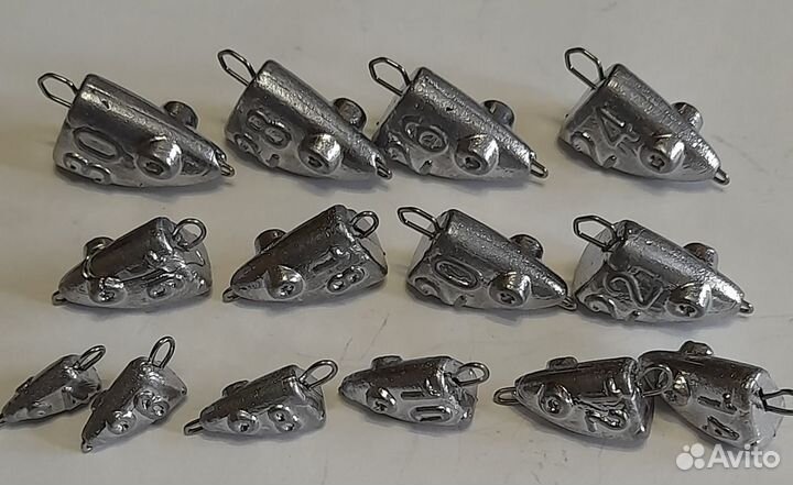 Рыболовные груза разборные, джиг, фидерные, наборы