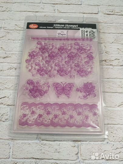 Штампы силиконовые Viva Decor. Новые