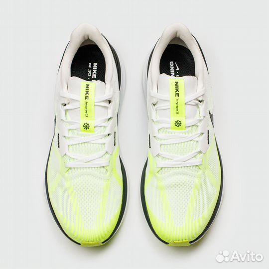 Nike Air Zoom Structure 25 White Yellow