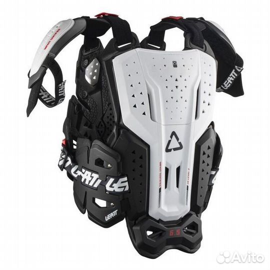 Панцирь Leatt Chest Protector 6.5 PRO черно-белый