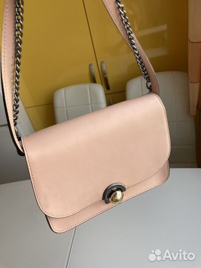 Сумка натуральная кожа cross body