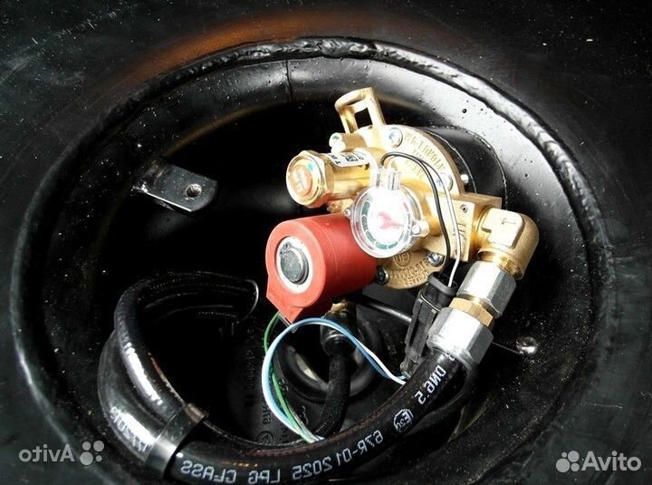 Гбо на авто газовый мультиклапан BRC установка гбо