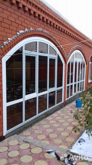 Пластиковые Окна Двери витражи болкон