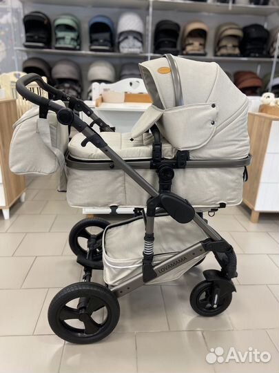 Коляска трансформер 2 в 1 и 3в1 lovamama 555