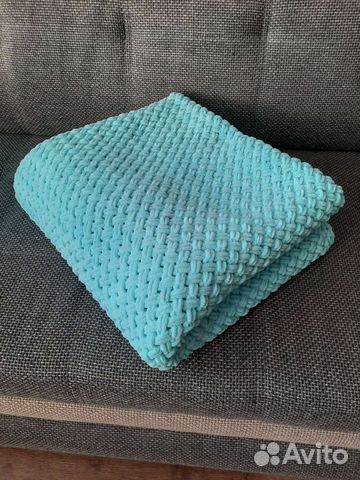 Плед вязаный