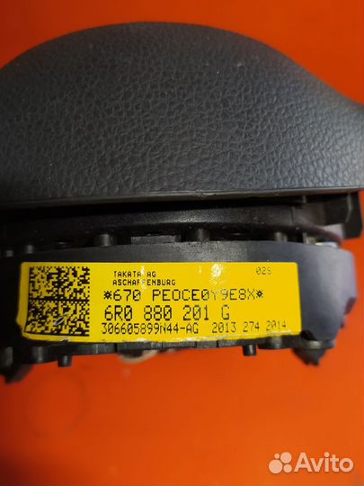 Подушка безопасности водителя (AIR BAG ) Volkswage