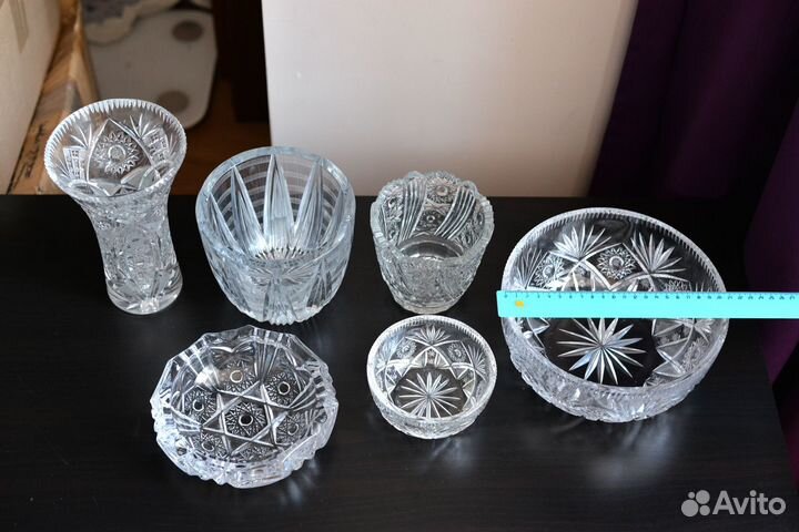 Хрустальные вазы